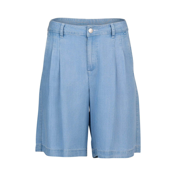 KNEWE Label women's K8014 Naomi Short Light in Blue - close-up fabric detail