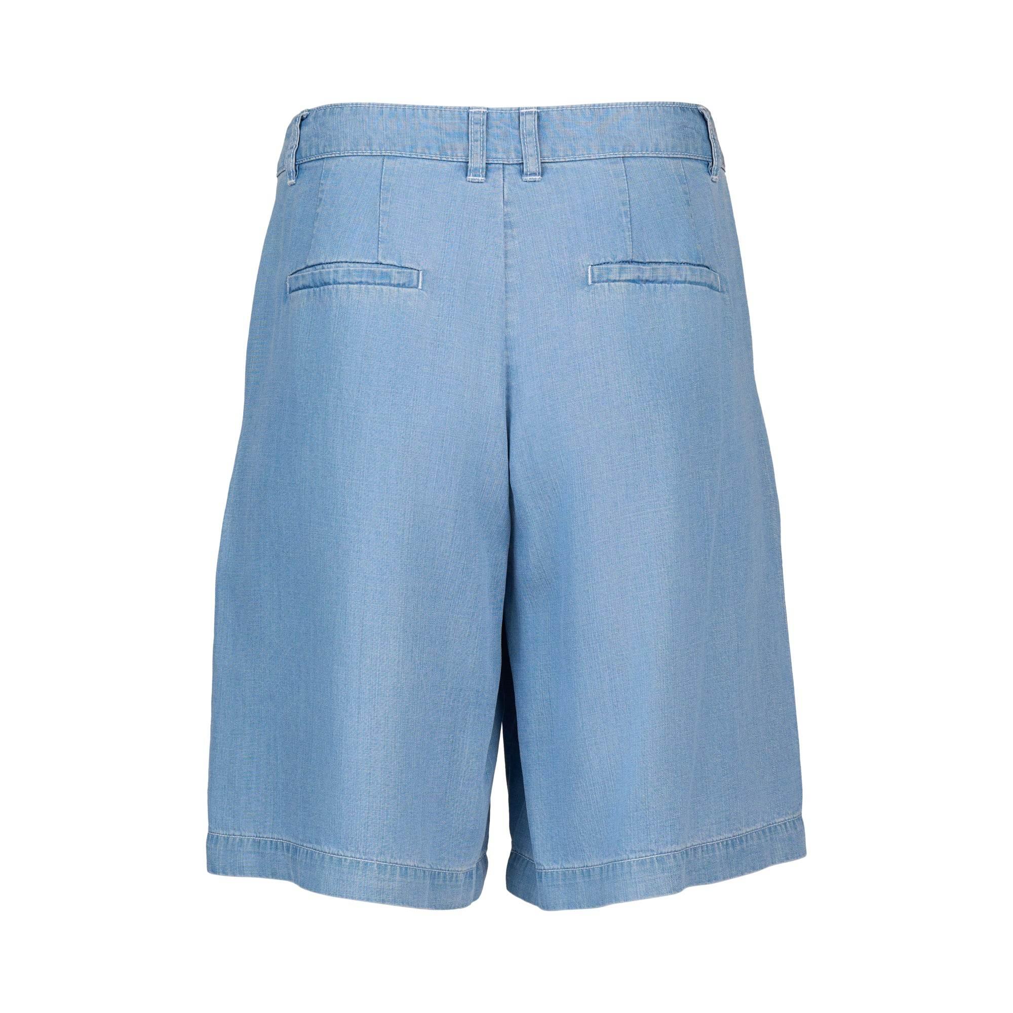 KNEWE Label women's K8014 Naomi Short Light in Blue - close-up fabric detail