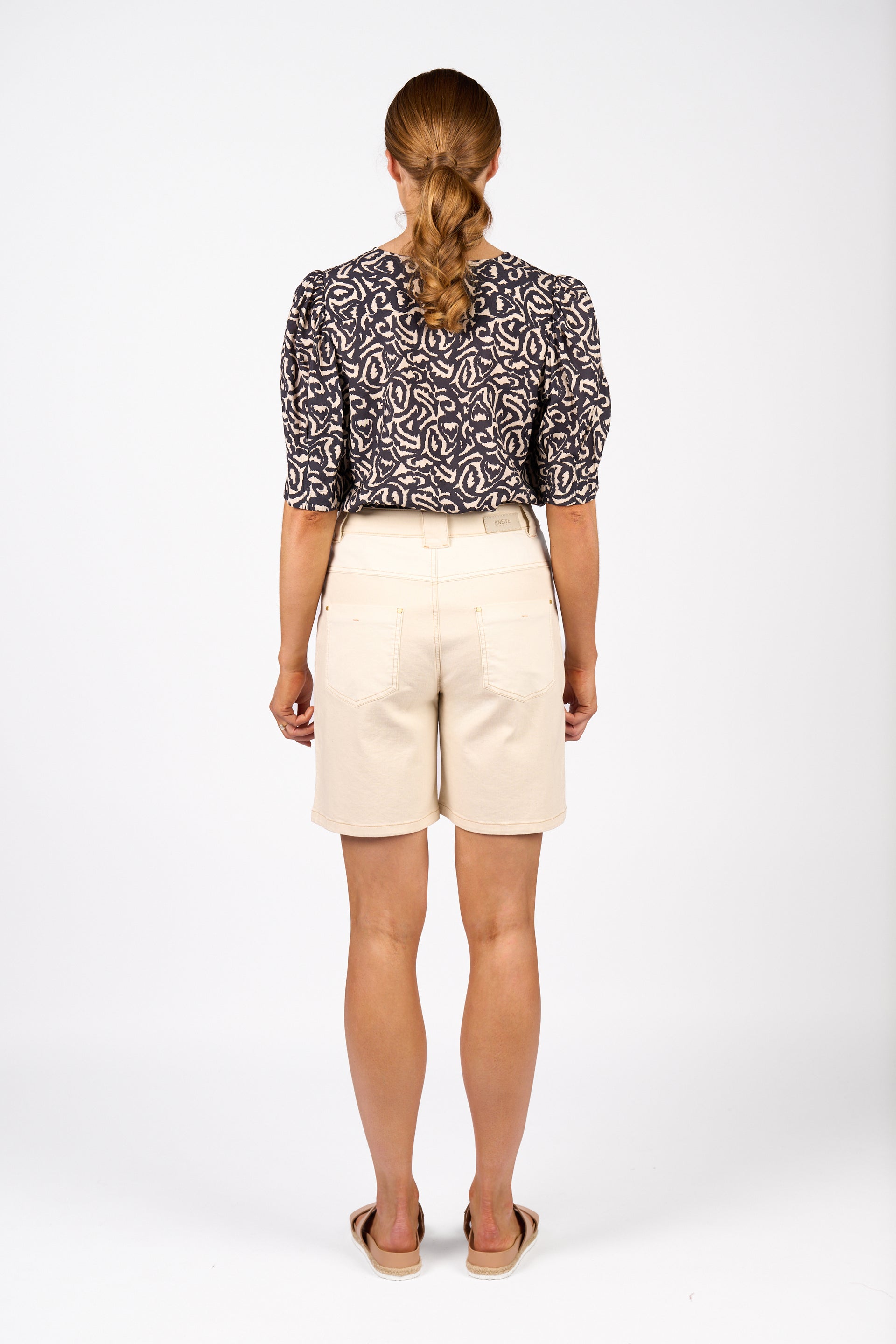 K8016 Spin Short - Natural Denim